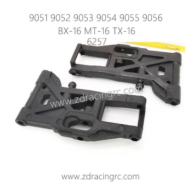 ZD RACING 9051 9052 9053 9054 9055 9056 Parts 6257 Front Suspension Arm Set