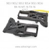 ZD RACING 9051 9052 9053 9054 9055 9056 Parts 6257 Front Suspension Arm Set