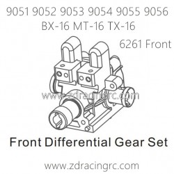 ZD RACING 9051 9052 9053 9054 9055 Parts 6261 Front Differential Gear Set