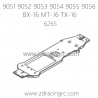 ZD RACING 9051 9052 9053 9054 9055 Parts 6265 Upper Deck Plastic