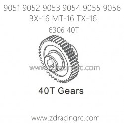 ZD RACING 9051 9052 9053 9054 9055 Parts 6306 40T Gears