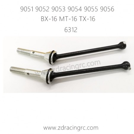 ZD RACING 9051 9052 9053 9054 9055 Parts 6312 Bone Dog Shaft