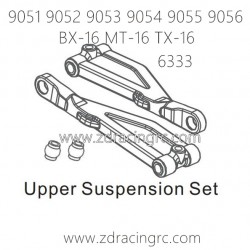 ZD RACING 9051 9052 9053 9054 9055 Parts 6333 Upper Suspension Set
