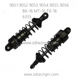ZD RACING 9051 9052 9053 9054 9055 Parts 6335 Front Shock Absorbers Semi-aluminum