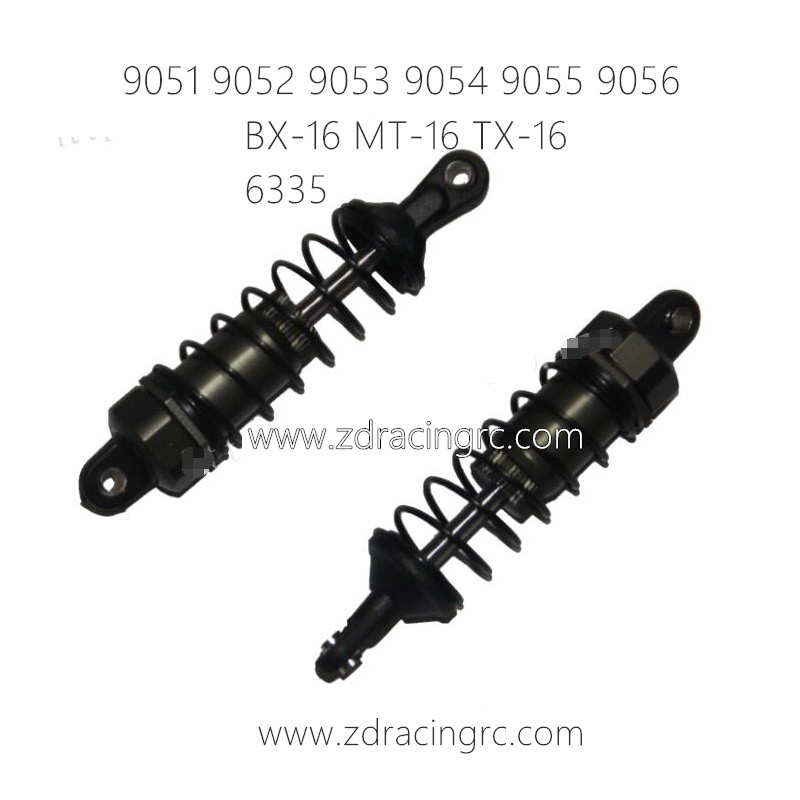 ZD RACING 9051 9052 9053 9054 9055 Parts 6335 Front Shock Absorbers Semi-aluminum