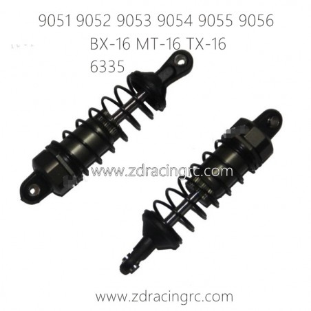 ZD RACING 9051 9052 9053 9054 9055 Parts 6335 Front Shock Absorbers Semi-aluminum