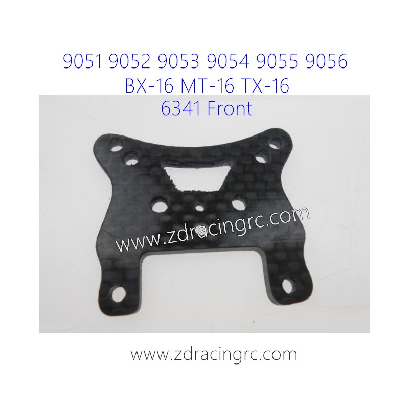 ZD RACING 9051 9052 9053 Parts 6341 Upgrade Front shock plate carbon fiber