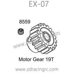 ZD RACING EX07 Parts Motor Gear 8559 8560