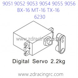 ZD RACING 9051 9052 9053 Parts 6230 Upgrade digital Servo 2.2KG