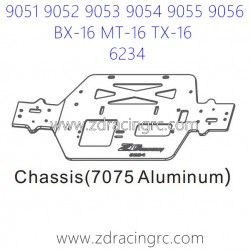 ZD RACING 9051 9052 9053 Parts 6234 Upgrade Chassis 7075 Aluminum