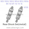 ZD RACING 9051 9052 9053 Parts 6336 Rear Shock Set Metal