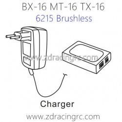 ZD RACING BX-16 MT-16 TX-16 9051 Parts 6215 Charger For Brushless