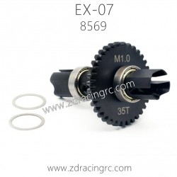 ZD RACING EX07 Parts 8569 Center Spool Gear Set 35T
