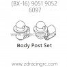 ZD RACING Raptors BX-16 9051 9052 Parts 6097 Body Post Set