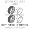 ZD RACING Raptors BX-16 9051 9052 Parts 6282 Upgrade Rubber II R Tires