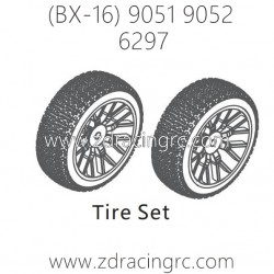 ZD RACING Raptors BX-16 9051 9052 Parts 6297 Tire Set