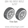 ZD RACING Raptors BX-16 9051 9052 Parts 6297 Tire Set