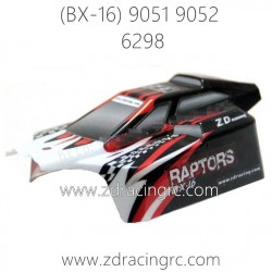ZD RACING Raptors BX-16 9051 9052 Parts 6298 Body Transparent PVC
