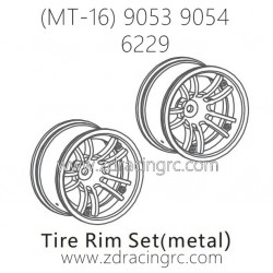ZD RACING Raptors MT-16 9053 9054 Parts 6229 Upgrade Tire Trim Set Metal