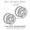 ZD RACING Raptors MT-16 9053 9054 Parts 6229 Upgrade Tire Trim Set Metal