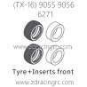 ZD RACING Raptors TX-16 9055 9056 Parts 6271 Tire Inserts Front