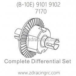 ZD RACING B-10E 9101 9102 Parts 7170 Complete Differential Gear