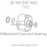 ZD RACING B-10E 9101 9102 Parts 7172 Differential Case and Sealing