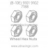 ZD RACING B-10E 9101 9102 RC Car Parts 7188 Wheel Hex Nuts