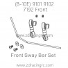 ZD RACING B-10E 9101 9102 RC Car Parts 7192 Front Sway Bar Set