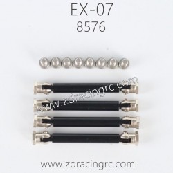 ZD RACING EX07 RC Car Parts 8576 Tail Wing Mount Parts