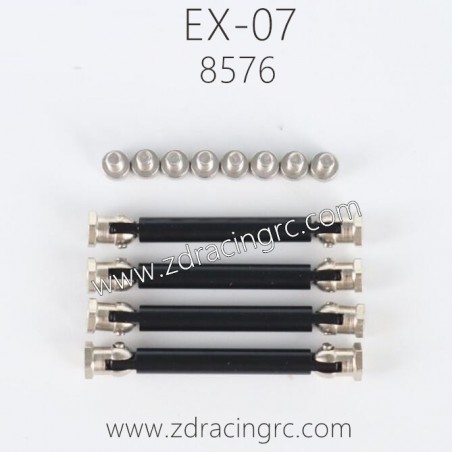 ZD RACING EX07 RC Car Parts 8576 Tail Wing Mount Parts