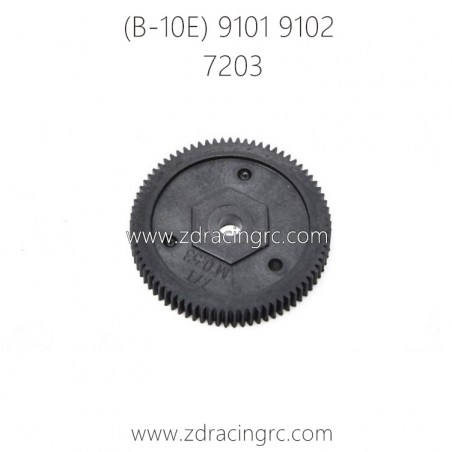 ZD RACING B-10E 9101 9102 RC Car Parts 7203 Big Gear
