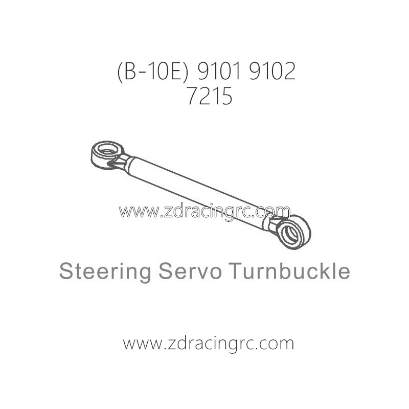ZD RACING B-10E 9101 9102 RC Car Parts 7215 Steering Servo Turnbuckle