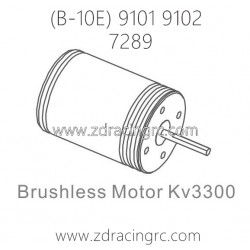 ZD RACING B-10E 9101 9102 Parts 7289 Brushless Motor KV3300
