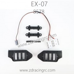 ZD RACING EX07 RC Car Parts 8578 Tail Light Set
