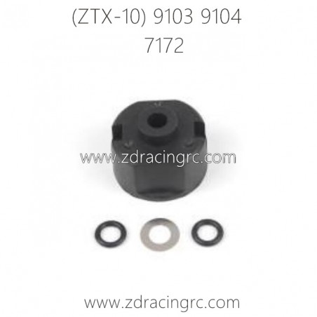ZD RACING ZTX-10 9103 9104 Parts 7172 Differential Case and Sealing
