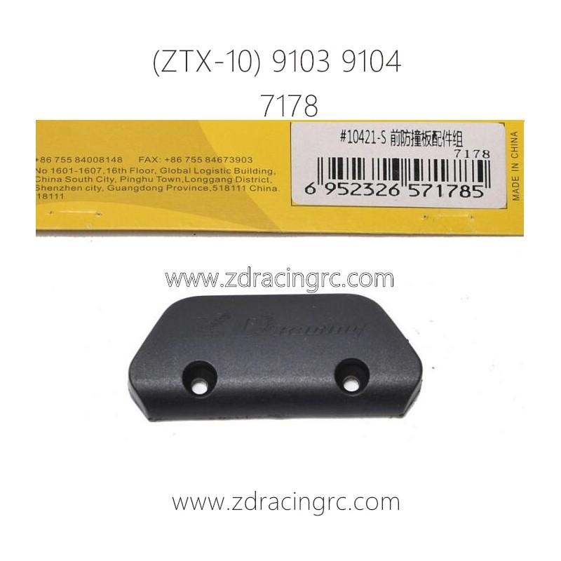 ZD RACING ZTX-10 9103 9104 Parts 7178 10421-S Front Protector Plate