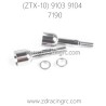 ZD RACING ZTX-10 9103 9104 Parts 7190 Rear Hub Carrier Axle