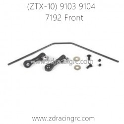 ZD RACING ZTX-10 9103 9104 Parts 7192 Front Sway Bar Set