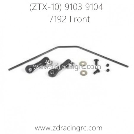 ZD RACING ZTX-10 9103 9104 Parts 7192 Front Sway Bar Set