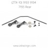 ZD RACING ZTX-10 9103 9104 Parts 7193 Rear Sway Bar Set