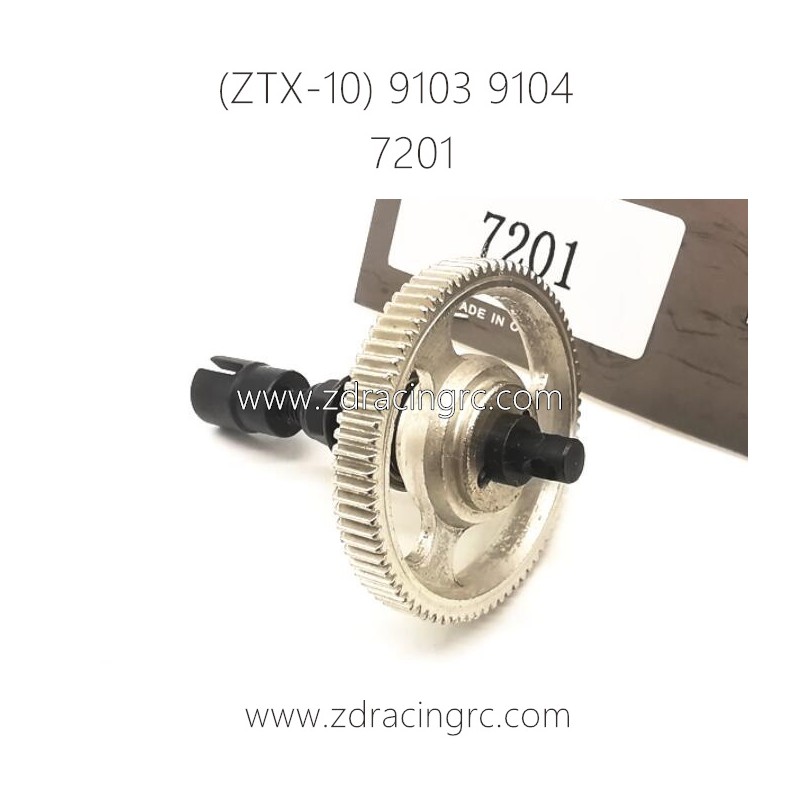 ZD RACING ZTX-10 9103 9104 Upgrade Parts 7201 Slipper Clutch With Steel Main Gear