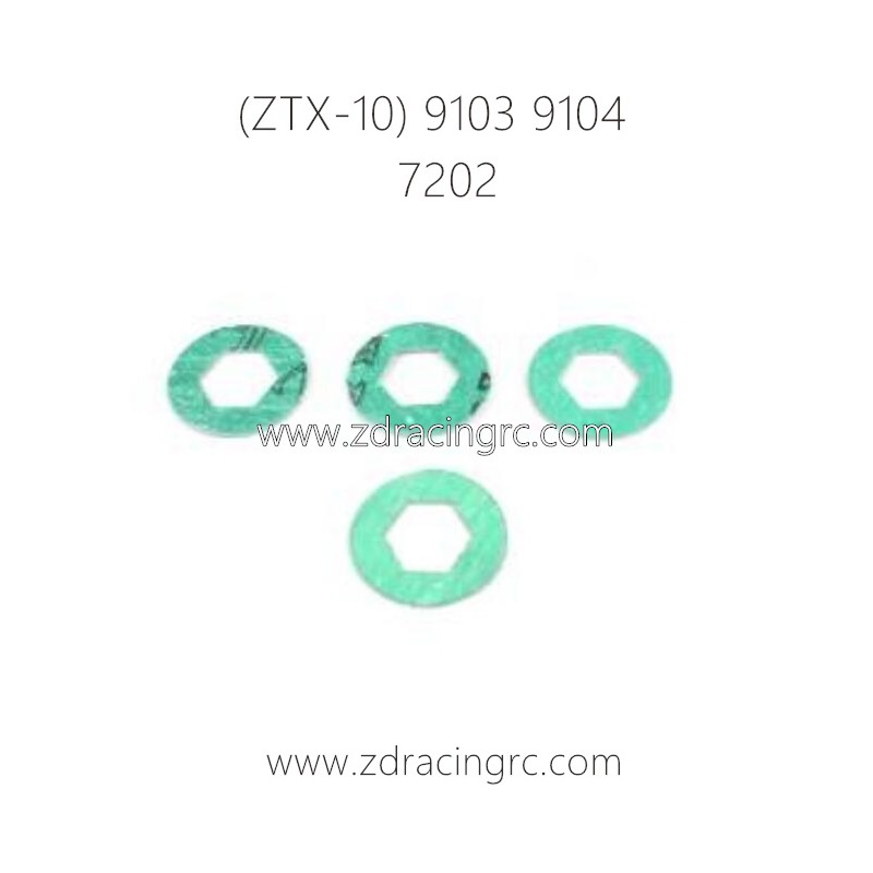 ZD RACING ZTX-10 9103 9104 Parts 7202 Gasket Paper Friction Plate