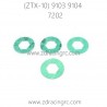 ZD RACING ZTX-10 9103 9104 Parts 7202 Gasket Paper Friction Plate