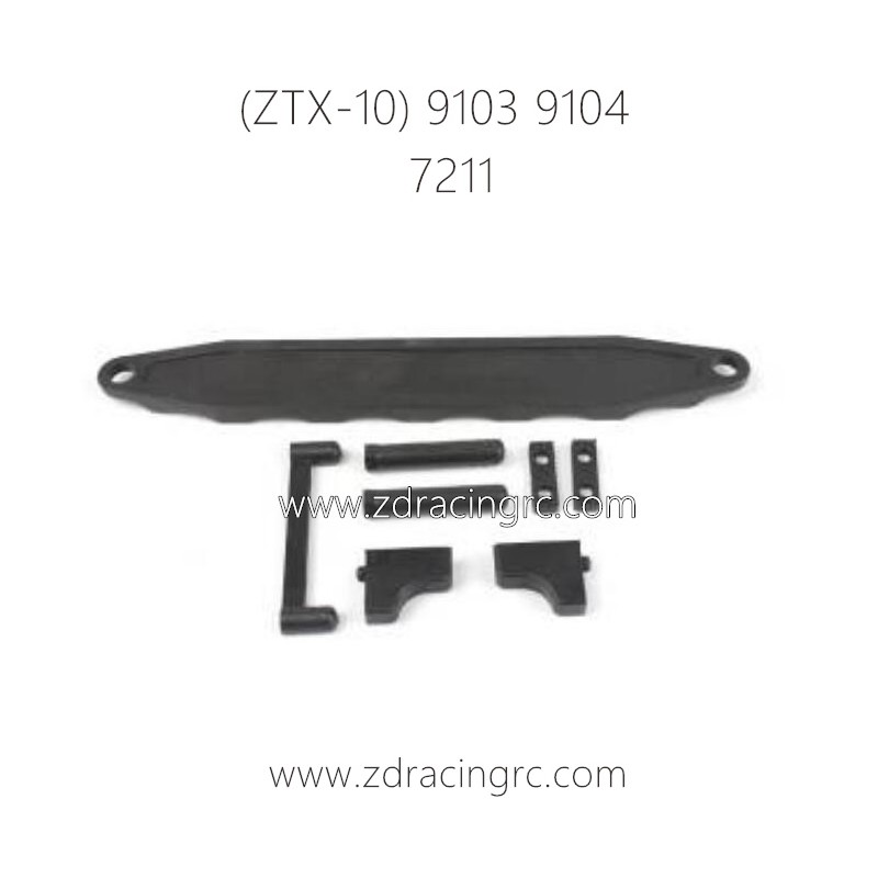 ZD RACING ZTX-10 9103 9104 Parts 7211 Battery Tray and Posts