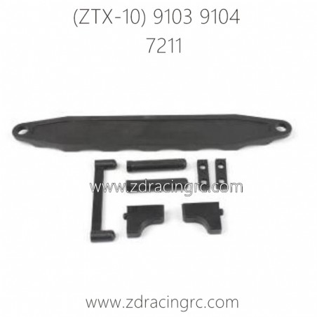 ZD RACING ZTX-10 9103 9104 Parts 7211 Battery Tray and Posts