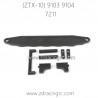 ZD RACING ZTX-10 9103 9104 Parts 7211 Battery Tray and Posts