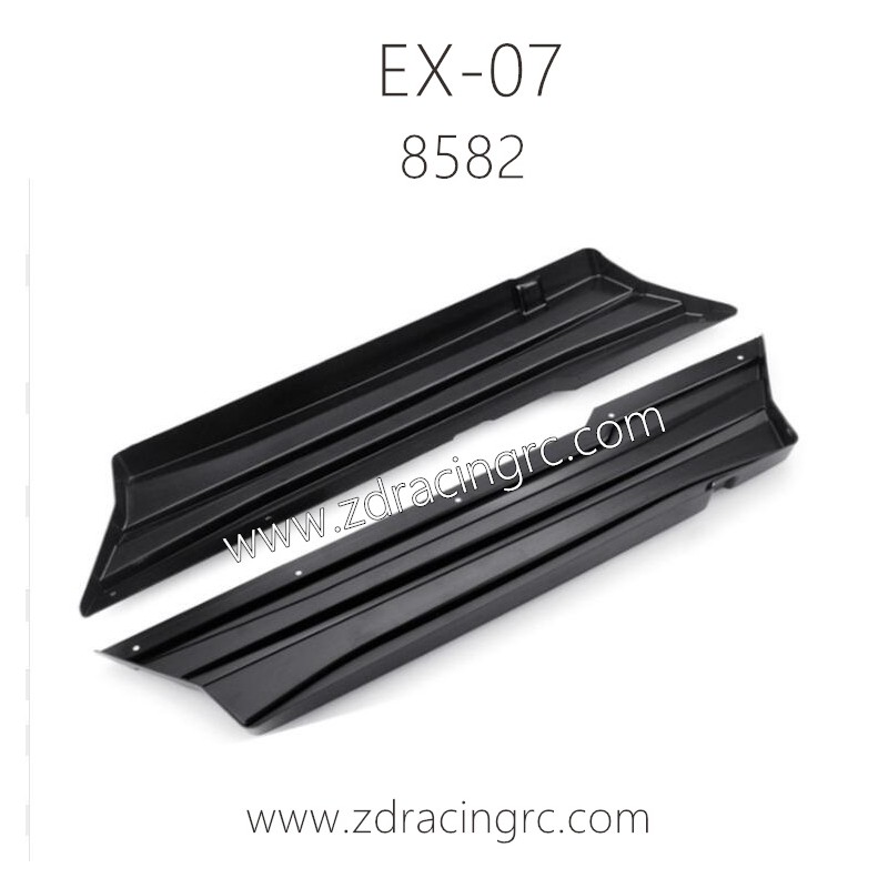 ZD RACING EX07 RC Car Parts 8582 Side Plates