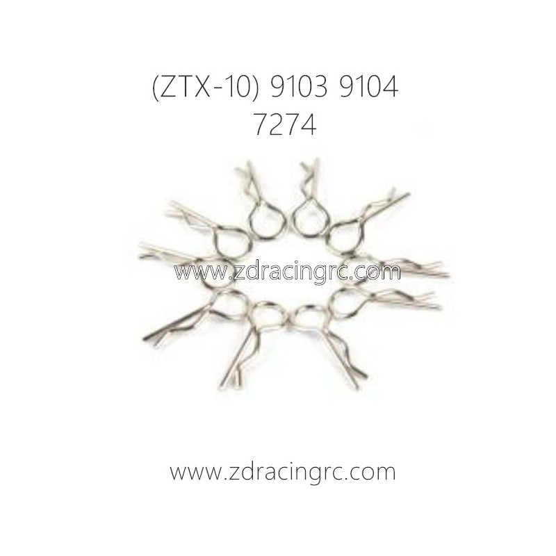 ZD RACING 9103 9104 Parts 7274 R-Pin Set