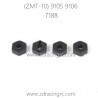 ZD RACING ZMT-10 9105 9106 Parts 7188 Wheel Hex Nuts